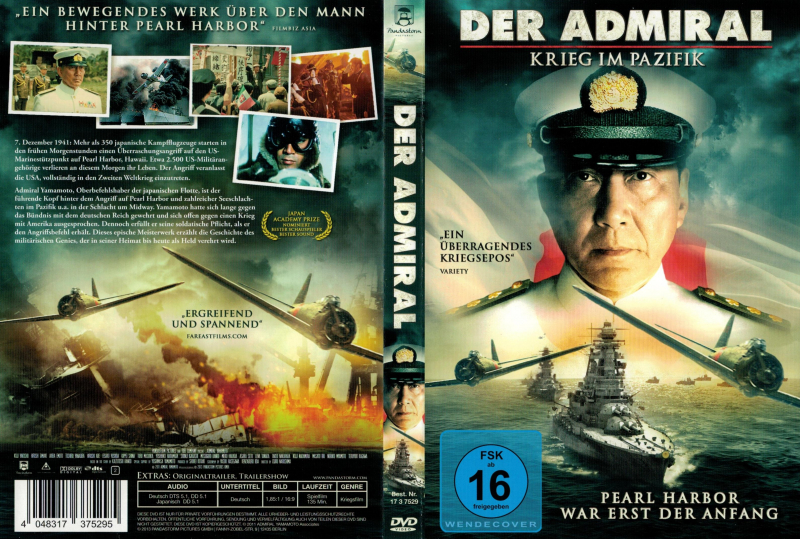 Der Admiral - Krieg im Pazifik (1 p.) DVD